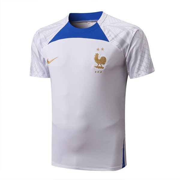 Camiseta Entrenamien Francia 2022-2023 Blanco